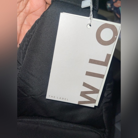 Wilo the Label Black Puffer Active Backpack Convertible Sling Back Bag NWT main image 9